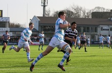 Blackrock send out a signal of intent with four-try win over Terenure