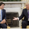 Justin Trudeau’s shady look at Trump’s hand has become THE moment of his White House visit