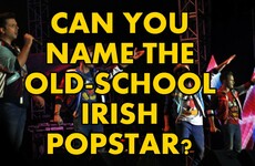 Can You Name The Old-School Irish Popstar?