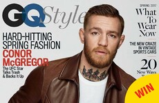 Conor McGregor is looking extremely well on the cover of this month's GQ