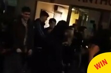 This huge street party led by a man with a speaker on his bike sums up Galway RAG Week