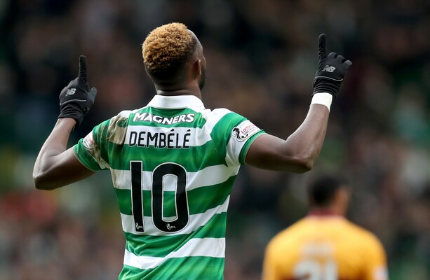 Dembele and Forrest help runaway leaders Celtic restore 27-point advantage