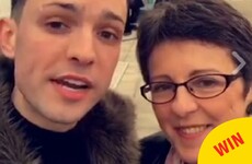 Snapchatter James Kavanagh actually met the woman who does the voice on the Luas