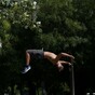 Parkour stunt goes wrong as man falls 40 feet down chimney