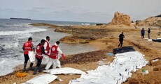 Bodies of 74 people wash up on Libyan beach