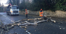 More than 56,000 without power as Storm Doris downs power lines, trees and cancels flights