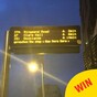 There's a cute little 'Que Sera Sera' notice on all Dublin Bus stops today in honour of Storm Doris