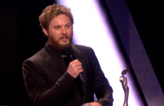 David Bowie's son paid an emotional tribute as his iconic father cleaned up at the Brit Awards