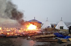 20 fires started at Standing Rock as protest camp dismantled