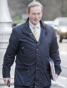 Caption competition: What's Enda thinking about?