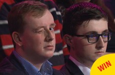 Shout out to the Young Fine Gael lad caught winking on live telly last night