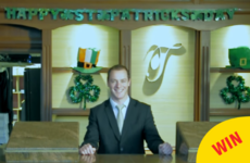 A hotel in Clare is giving a free stay to anyone called Patrick or Patricia for Paddy's Day