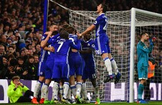 Costa continues phenomenal form as Chelsea survive scare to pull clear