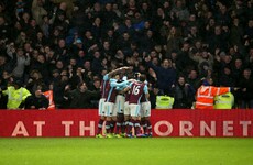 Andre Ayew ensures 10-man West Ham earn point at Watford