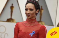 Ruth Negga absolutely slayed the Oscars red carpet AND got her own E! fun fact