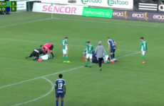 Footballer saves the life of opponent who swallowed his tongue