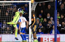 Newcastle's Mo Diame scored one of the flukiest goals you'll see last night
