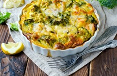 Luscious starter of broccoli gratin with anchovy-infused cream: Grow it yourself