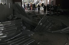At least five injured after South African hospital roof collapses