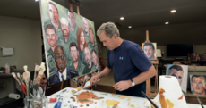 "It has changed my life": George W Bush is sticking with the painting (and he's getting better)