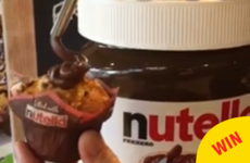 Forget your Lenten promise - a giant Nutella tap has just been set up in a Dublin supermarket