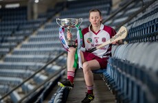 Step one of Slaughtneil's dream double in honour of 'main man looking down'