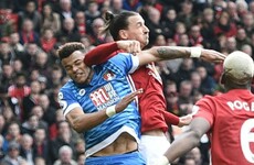 Ibrahimovic: Unfortunately Mings jumped into my elbow