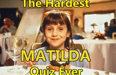 The Hardest Matilda Quiz Ever