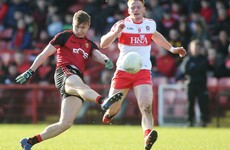 Kildare's goal rush topples Fermanagh, as Down pull off shock away result to crush Derry