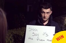 A UCC student has made a brilliant campaign video using the Love Actually doorstep scene