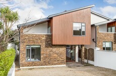 This stylish solar-powered home in Dublin has an indoor-outdoor music system