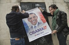 50,000 French people want Barack Obama to run in their presidential race