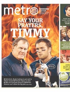 The Boston Metro's Tebow-baiting front page is a work of art