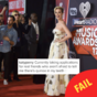 Katy Perry's mates let her pose for photos with quinoa in her teeth and she's raging