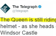 All immature Irish people will snigger at this headline about the Queen
