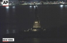 The Statue of Liberty went dark for several hours last night