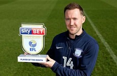 'I'm proud to be his manager' - McGeady named Championship player of the month