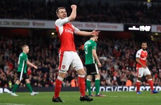Arsenal recover from midweek humiliation with 5-0 win over Lincoln