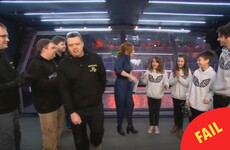 A man stormed off Robot Wars after losing to a team of kids last night