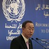 UN chief says Syrian president must stop violence