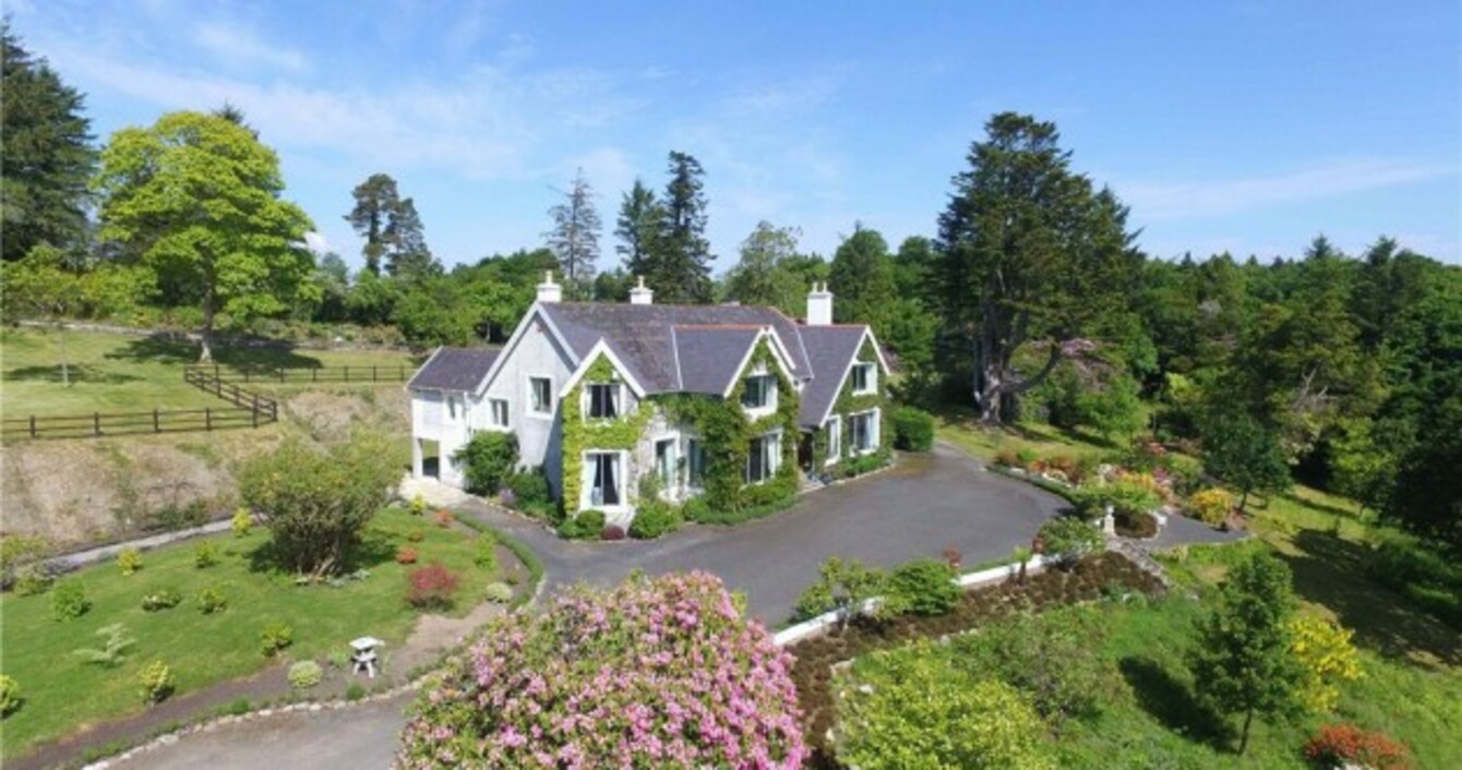 Former president Mary Robinson's 19thcentury estate on Lough Conn is