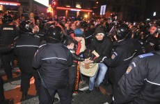 Nine injured in Bucharest anti-austerity protest