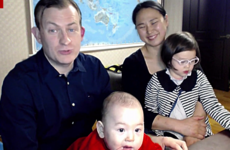 The family at the centre of THAT viral interview are back for another one