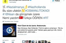 Irish TV show among Twitter accounts hacked with Nazi slogans