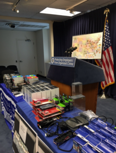 A gang led by 'The US General' rounded up in 'one of the largest-ever busts of retail theft ring'