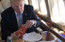 The McDonald's Twitter account tweeted at Donald Trump and his 'tiny hands'