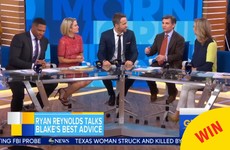 Everyone was absolutely loving Ryan Reynolds' appearance on Good Morning America