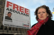 The story behind the giant banner on St Stephen's Green