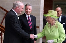 What happened when Martin McGuinness met the Queen of England