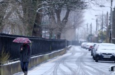 Snow and ice grip the country as weather warning in place on frosty morning